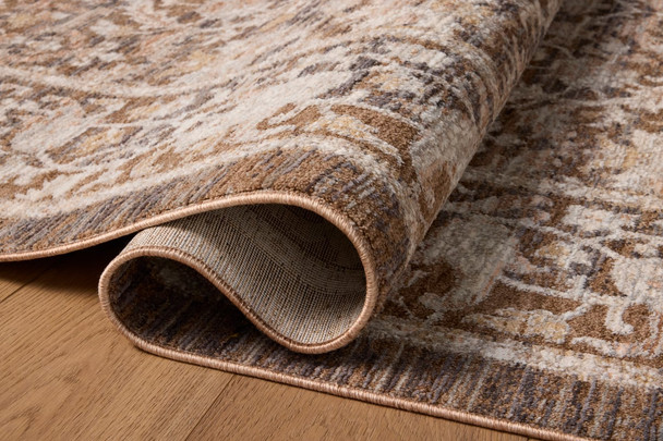 Chris Loves Julia x Loloi Doris DRS-02 Tobacco Ivory Rug