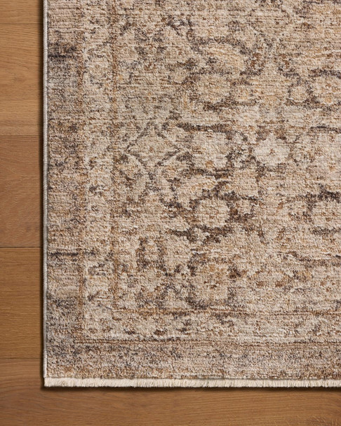 Chris Loves Julia x Loloi Doris DRS-04 Mushroom Natural Rug