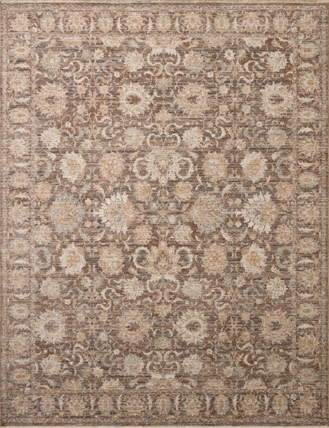Chris Loves Julia x Loloi Doris DRS-05 Granite Clay Rug