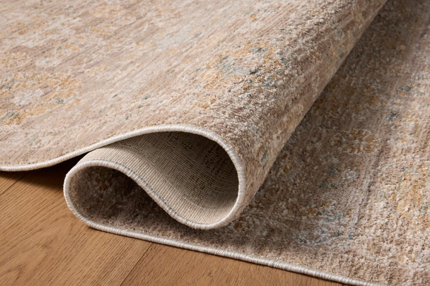 Chris Loves Julia x Loloi Doris DRS-07 Dove Sea Rug