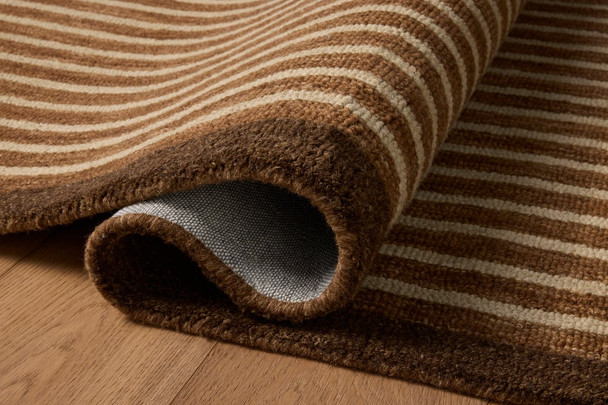 Chris Loves Julia x Loloi Emmeline EML-01 Antique Bronze Linen Rug