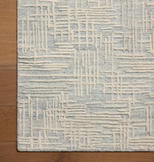 Loloi Woodriff WDR-01 Blue Bone Rug