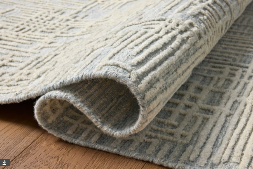 Loloi Woodriff WDR-01 Blue Bone Rug