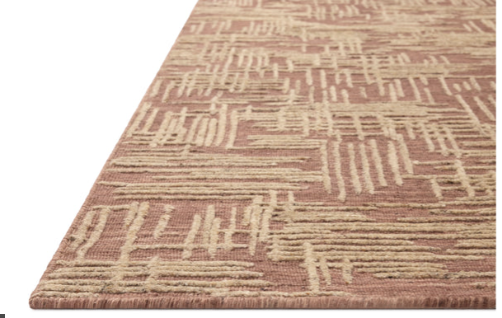 Loloi Woodriff WDR-01 Brick Natural Rug
