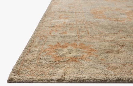 Loloi Micah MIC-04 Silver Rust Rug
