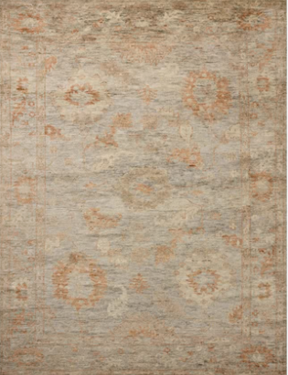 Loloi Micah MIC-04 Silver Rust Rug