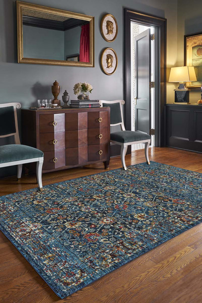 Capel Benz Kayseri 3822-475 Dark Blue Rug