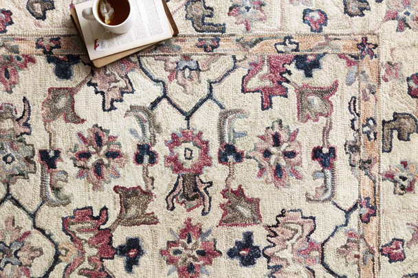 Loloi Elka ELK-02 Ivory Multi Rug