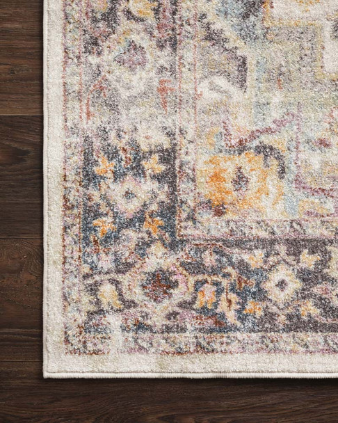 Loloi Clara CLA-01 Ivory Charcoal Rug