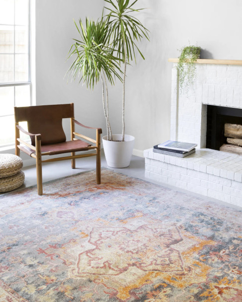 Loloi Clara CLA-01 Sunset Ivory Rug