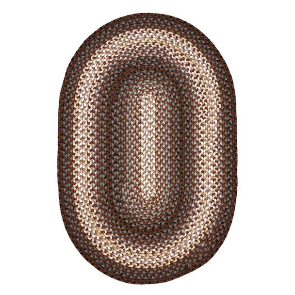Driftwood Ultra Durable Braided Rug