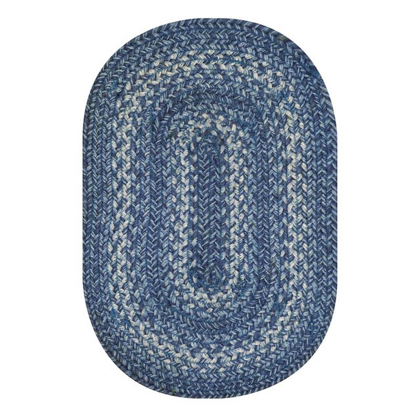 Denim Jute Braided Rug