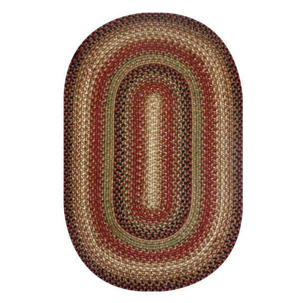 Gingerbread Jute Braided Rug