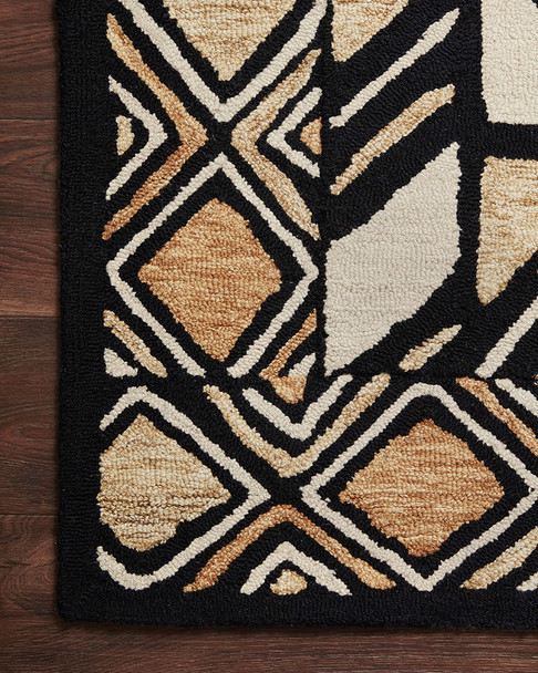 Loloi Nala NAL-01 Black Beige Rug