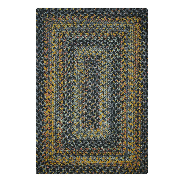 Black Forest Ultra Durable Braided Rug by Homespice