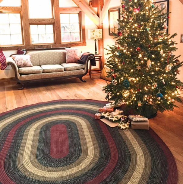 Highland Jute Braided Rug by Homespice