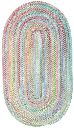 Medium Blue Babys Breath Rug by Capel