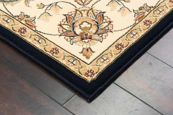 Dynamic Ancient Garden 57365 3464 Blue Ivory Area Rug