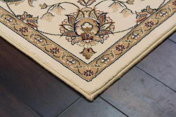 Dynamic Ancient Garden 57365 6464 Ivory Ivory Area Rug