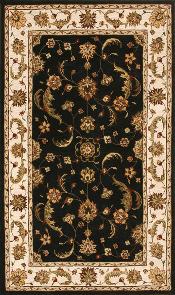 Charcoal Beige 70113 808 Jewel Rug By Dynamic