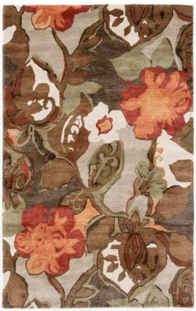 Blue Petal Pusher BL12 Rug by Jaipur Living