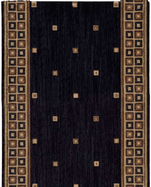 Metropolis ME01 Charcoal Carpet Stair Runner