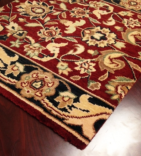 Persian Dream PD01 Burgundy Carpet Stair Runner