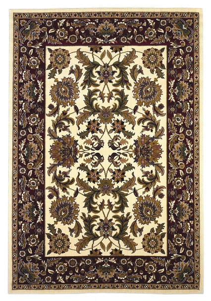 Cambridge 7303 Ivory/Red Rug by Kas