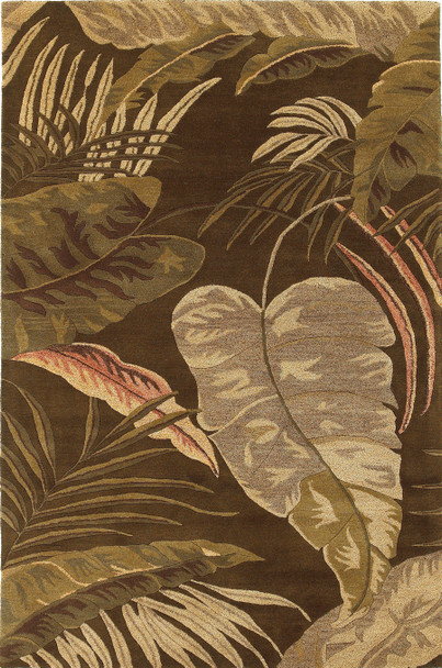 Havana 2615 Mocha Rainforest Rug by Kas