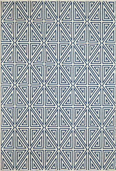 Baja BAJ-04 Navy Rug by Momeni
