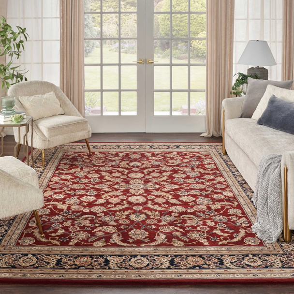 Nourison 2000 2002 Burgundy Rug