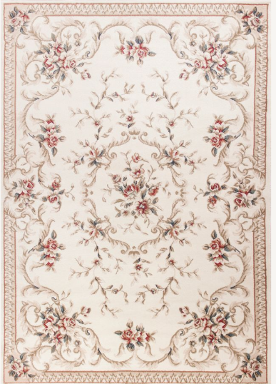 Kas Avalon 5606 Ivory Aubusson Area Rug