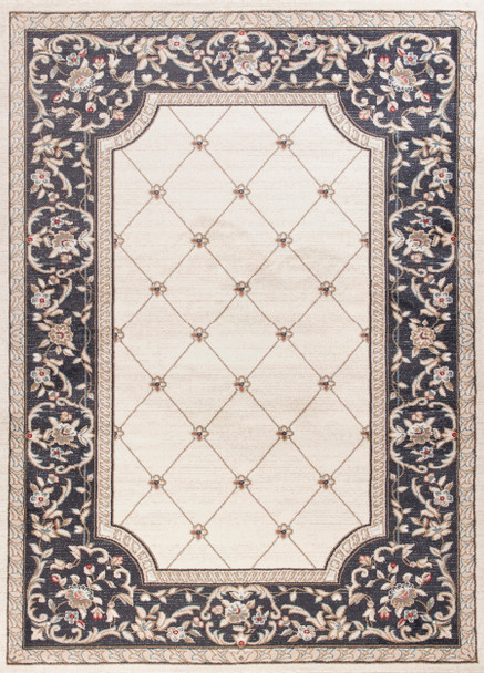 Kas Avalon 5614 Ivory Grey Courtyard Area Rug