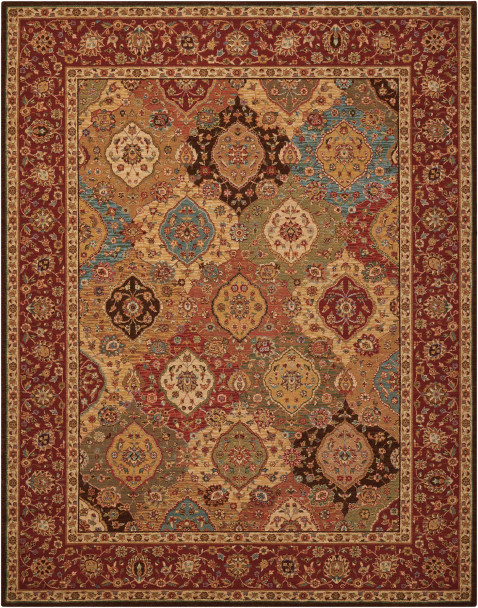 Living Treasures LI03 Multi Rug by Nourison