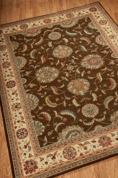 Living Treasures LI04 Brown Rug by Nourison