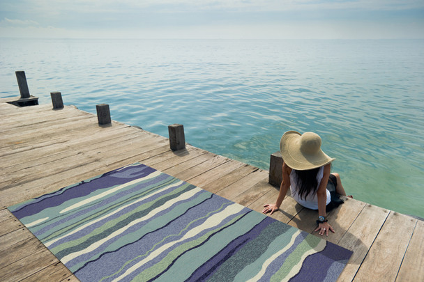 Kas Harbor 4216 Ocean Lagoon Area Rug