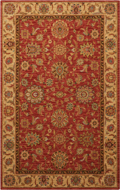 Living Treasures LI05 Rust Rug by Nourison