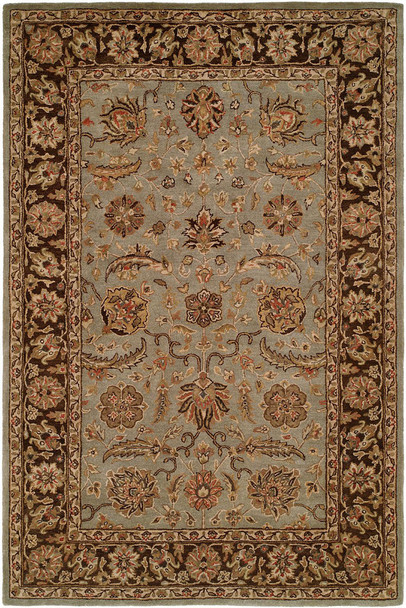 Kalaty Empire EM-293 Light Blue Brown Rug