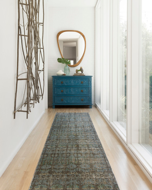 Loloi Javari JV-07 Steel Lagoon Rug