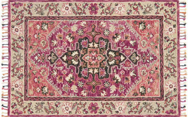 Loloi Zharah ZR-05 Raspberry Taupe Rug