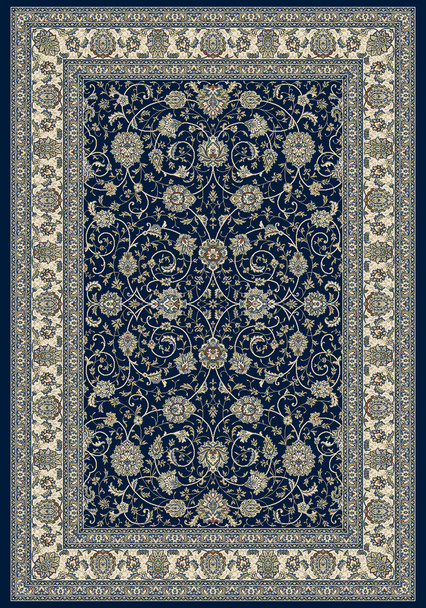 Dynamic Ancient Garden 57120 3464 Blue Ivory Rug
