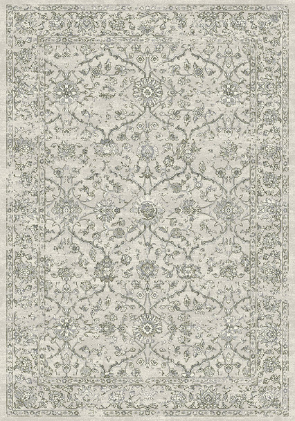 Dynamic Ancient Garden 57136 9696 Silver Grey Rug