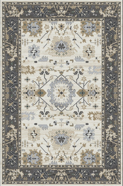 Dynamic Yazd 8531 190 Ivory Grey Rug
