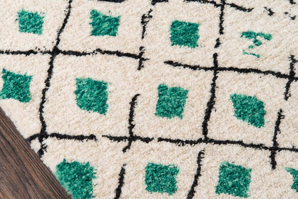 Momeni Novogratz Bungalow BUN-2 Green Rug