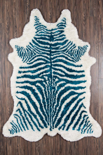 Momeni Novogratz Kalahari KAL-1 Turquoise Rug