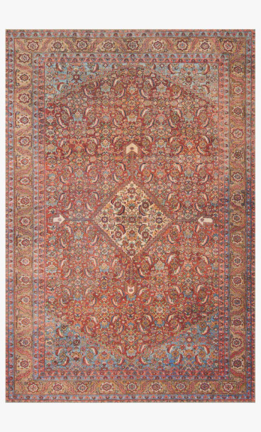 Loloi Loren LQ-06 Red Multi Rug