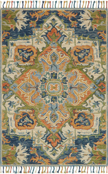 Loloi Zharah ZR-11 Blue Multi Rug