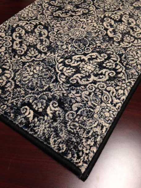 Shadows SHA14 Steel Blue Hallway and Stair Runner