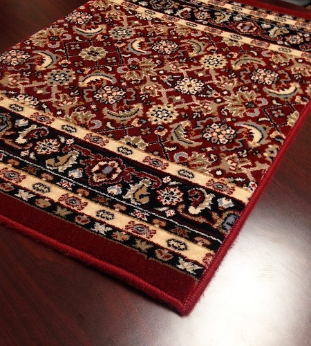 Grand GRA-02 Red/Navy Carpet Stair Runner