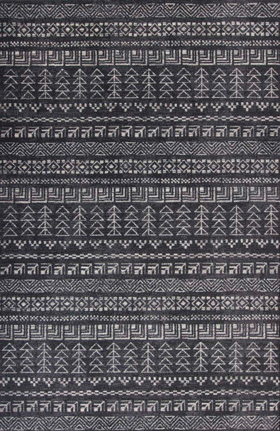 Kas Carmen 7610 Charcoal Tulum Rug